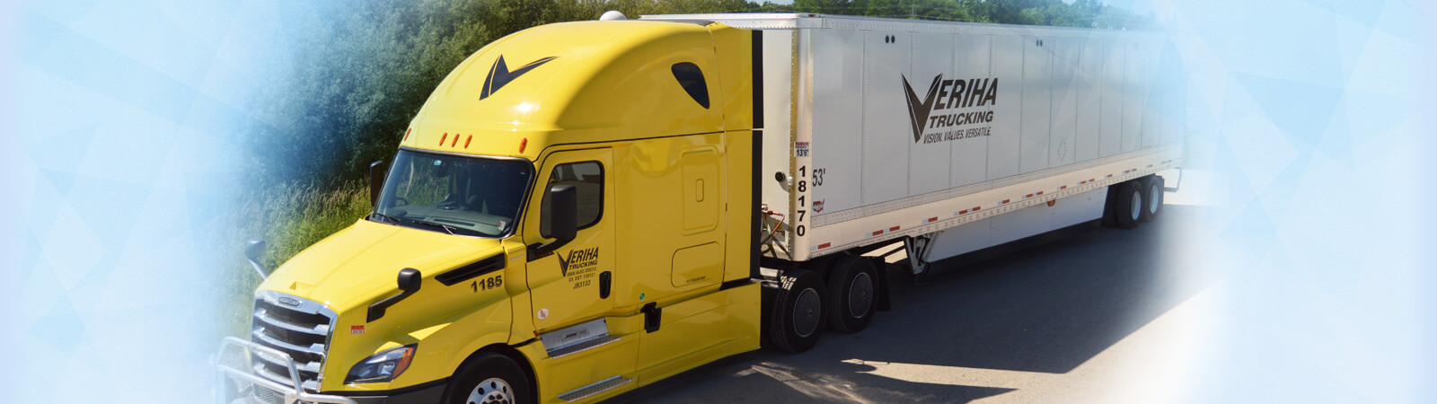 Veriha Trucking - Truckload | Compressed Natural Gas | Dedicated | Freight Management