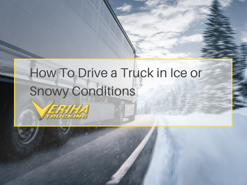 How to Drive a Semi in Winter Conditions